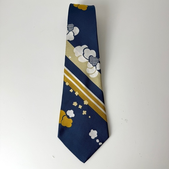 Hardy Amies Seville Row London Geometric Graphic Tie - Picture 1 of 4